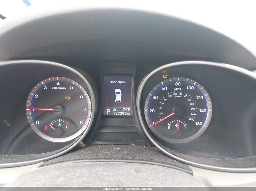 2015 Hyundai Santa fe VIN KM8SMDHF3FU094417 IAAI salvage auction — NORMAL WEAR, Original (Texas), sold $1,450 on 2026-07-15 (photo 7)