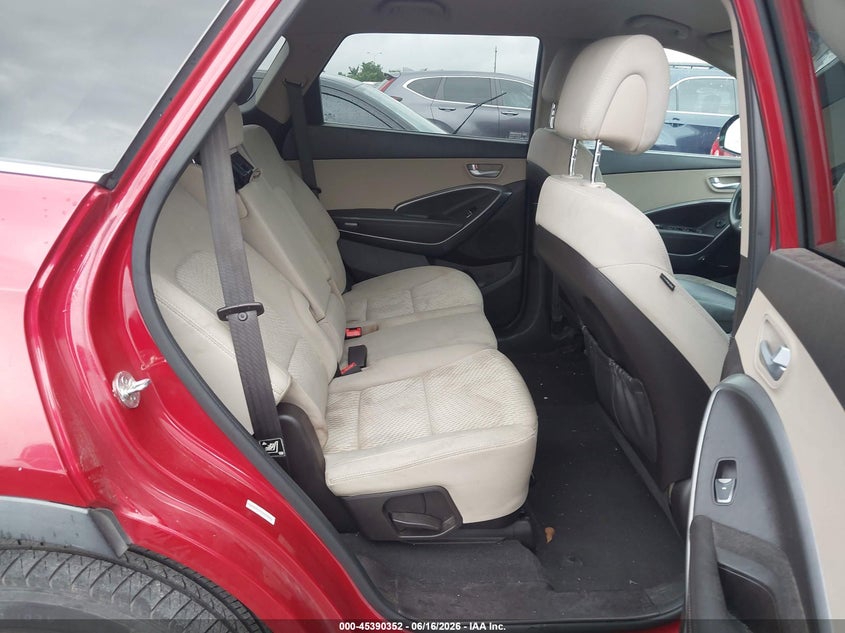 2015 Hyundai Santa fe VIN KM8SMDHF3FU094417 IAAI salvage auction — NORMAL WEAR, Original (Texas), sold $1,450 on 2026-07-15 (photo 8)