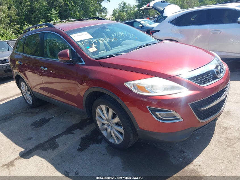 2010 Mazda Cx-9 VIN JM3TB3MA6A0207545 IAAI salvage auction — HAIL, Salvage (Kansas), sold $500 on 2026-07-15 (photo 1)