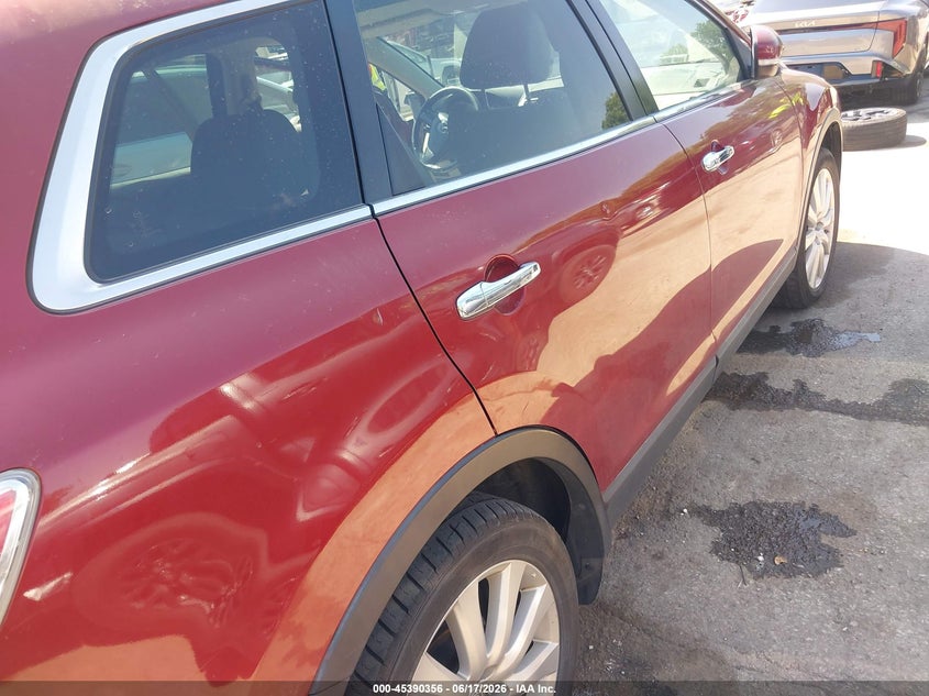 2010 Mazda Cx-9 VIN JM3TB3MA6A0207545 IAAI salvage auction — HAIL, Salvage (Kansas), sold $500 on 2026-07-15 (photo 6)