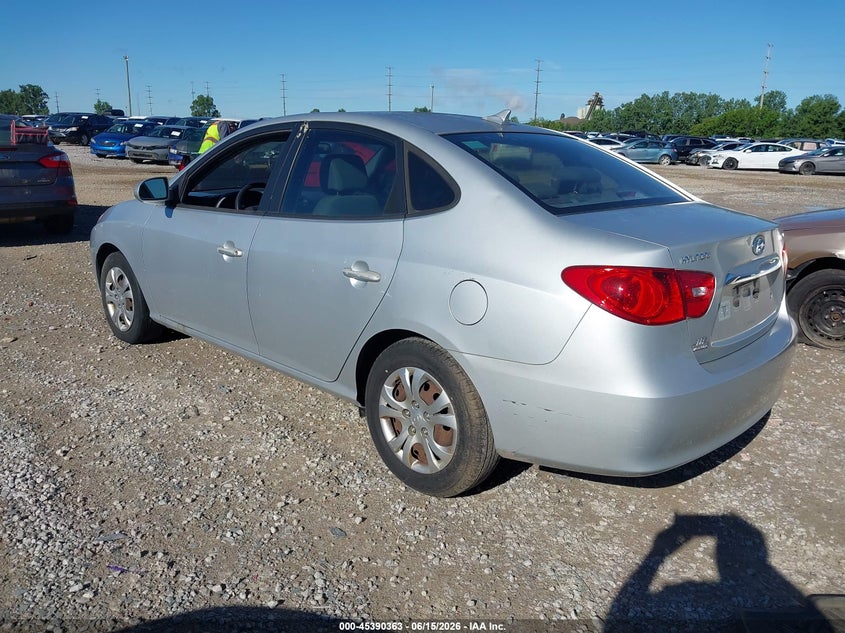 2010 Hyundai Elantra VIN KMHDU4AD2AU143066 IAAI salvage auction — NORMAL WEAR, Original (Ohio), sold $25 on 2026-07-15 (photo 3)