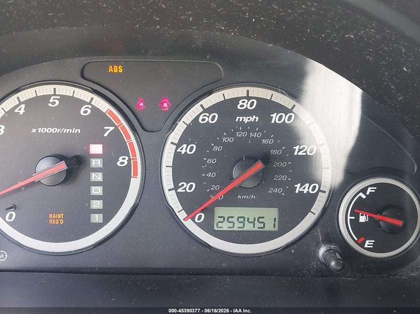2004 Honda Cr-v VIN SHSRD78824U257191 IAAI salvage auction — NORMAL WEAR, Original (Maine), sold $425 on 2026-07-06 (photo 7)