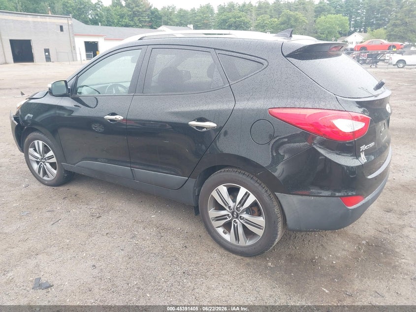 2015 Hyundai Tucson VIN KM8JUCAGXFU118026 IAAI salvage auction — RIGHT FRONT, Salvage Title, sold $725 on 2026-07-24 (photo 3)