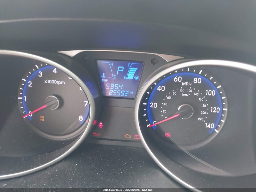 2015 Hyundai Tucson VIN KM8JUCAGXFU118026 IAAI salvage auction — RIGHT FRONT, Salvage Title, sold $725 on 2026-07-24 (photo 7)