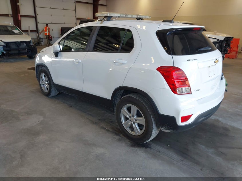 2020 Chevrolet Trax VIN KL7CJKSB7LB322127 IAAI salvage auction — RIGHT REAR, Original (Kentucky), sold $4,650 on 2026-07-13 (photo 3)