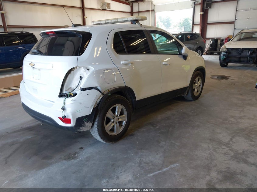 2020 Chevrolet Trax VIN KL7CJKSB7LB322127 IAAI salvage auction — RIGHT REAR, Original (Kentucky), sold $4,650 on 2026-07-13 (photo 4)