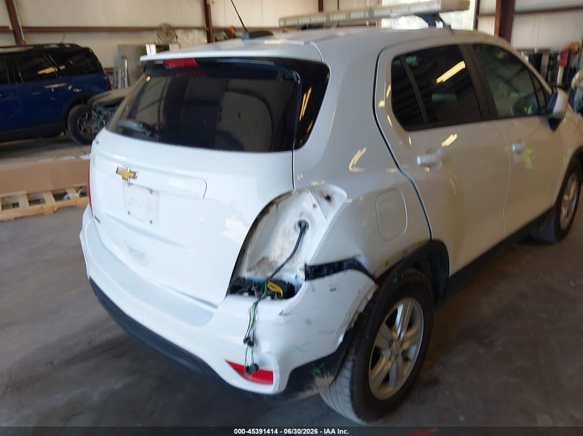 2020 Chevrolet Trax VIN KL7CJKSB7LB322127 IAAI salvage auction — RIGHT REAR, Original (Kentucky), sold $4,650 on 2026-07-13 (photo 6)