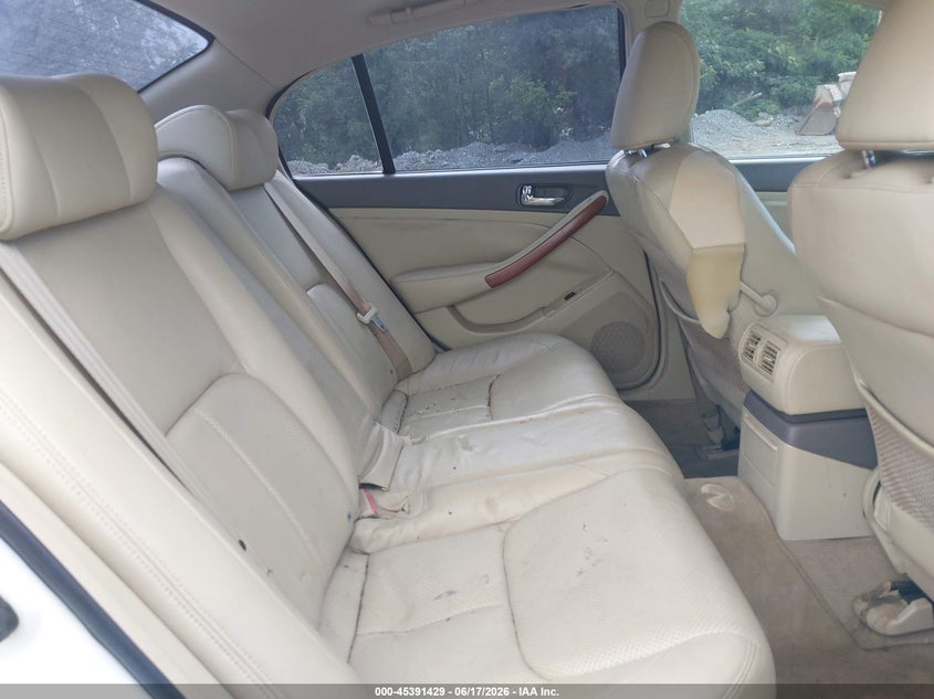 2006 Infiniti G35 VIN JNKCV51F16M600346 IAAI salvage auction — SIDE, Repossession Paperwork (Georgia), sold $1,050 on 2026-07-07 (photo 8)