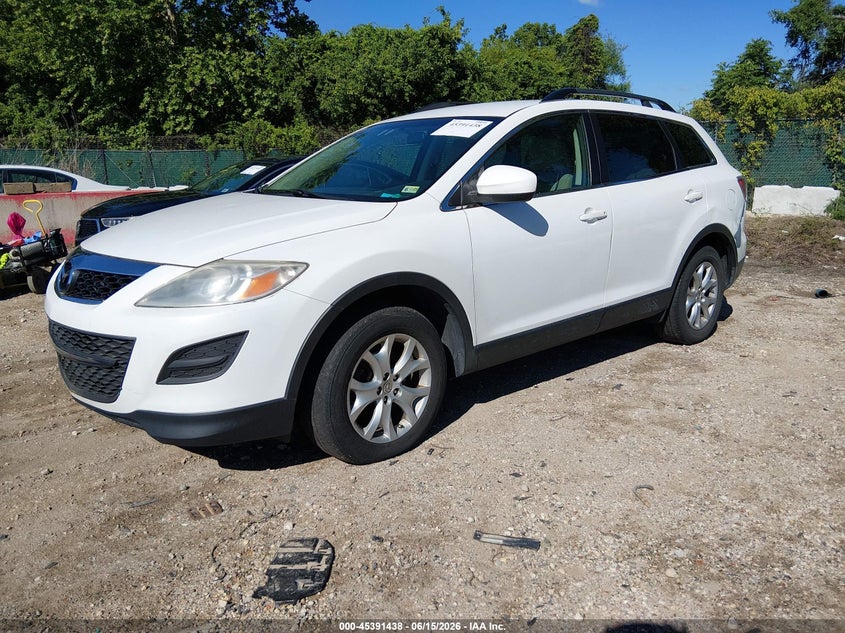2012 Mazda Cx-9 VIN JM3TB3CA9C0340482 IAAI salvage auction — NORMAL WEAR, Clear (Maryland), sold $350 on 2026-07-09 (photo 2)