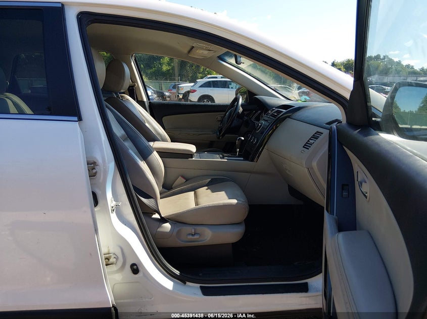 2012 Mazda Cx-9 VIN JM3TB3CA9C0340482 IAAI salvage auction — NORMAL WEAR, Clear (Maryland), sold $350 on 2026-07-09 (photo 5)