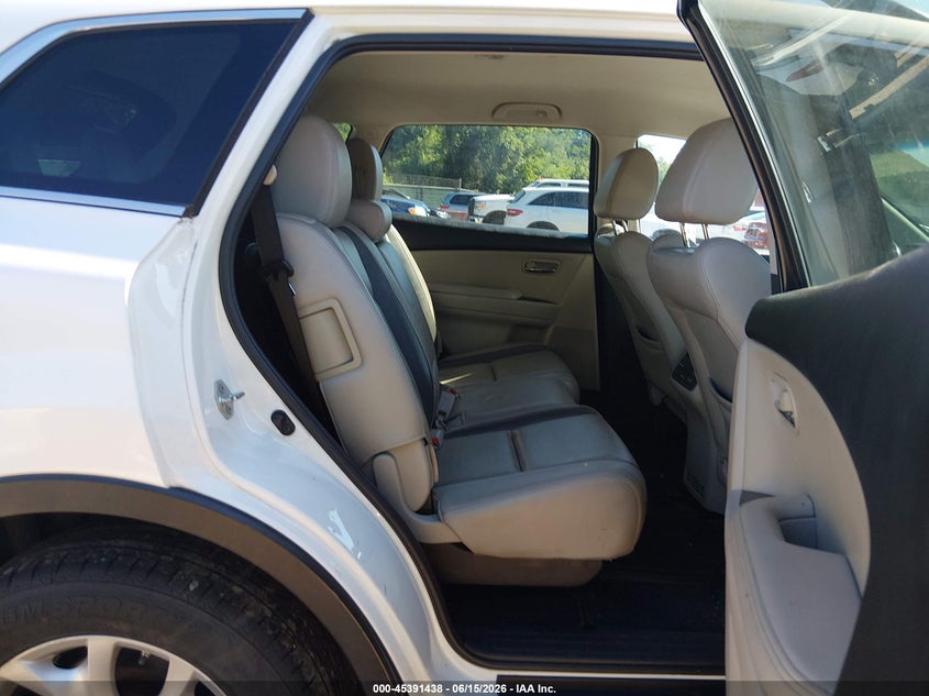 2012 Mazda Cx-9 VIN JM3TB3CA9C0340482 IAAI salvage auction — NORMAL WEAR, Clear (Maryland), sold $350 on 2026-07-09 (photo 8)