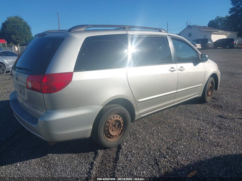 2008 Toyota Sienna VIN 5TDZK23C48S223914 IAAI salvage auction — NORMAL WEAR, Clear (South Carolina), sold $600 on 2026-07-14 (photo 4)