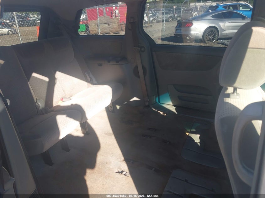 2008 Toyota Sienna VIN 5TDZK23C48S223914 IAAI salvage auction — NORMAL WEAR, Clear (South Carolina), sold $600 on 2026-07-14 (photo 8)