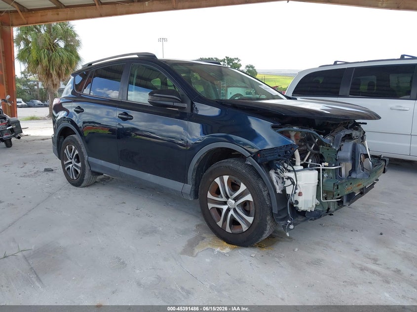 2017 Toyota Rav 4 VIN 2T3BFREV6HW582595 IAAI salvage auction — NORMAL WEAR, Salvage Title, sold $3,450 on 2026-07-25 (photo 1)