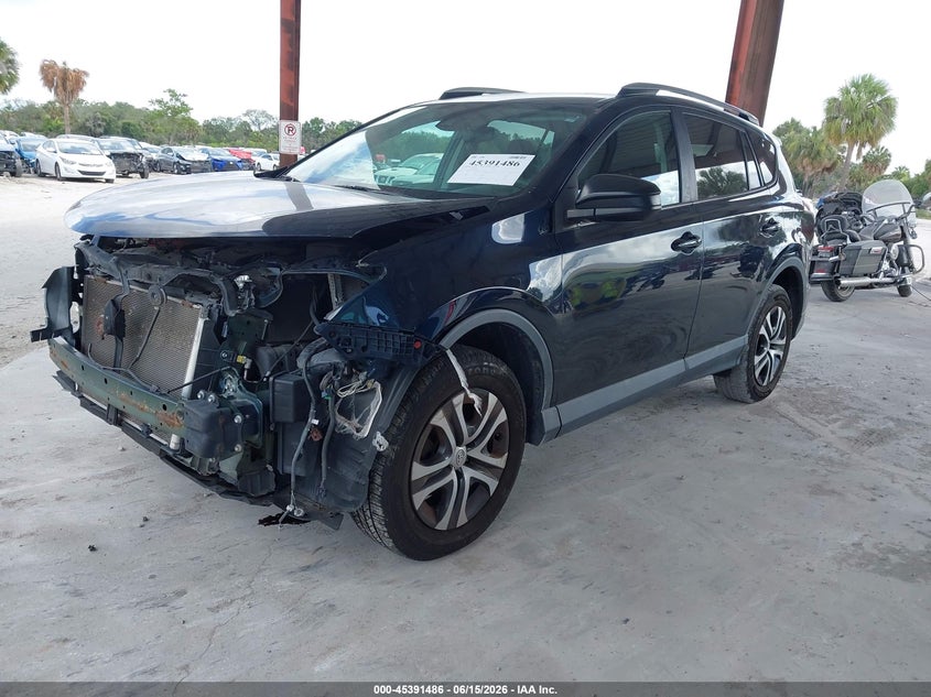 2017 Toyota Rav 4 VIN 2T3BFREV6HW582595 IAAI salvage auction — NORMAL WEAR, Salvage Title, sold $3,450 on 2026-07-25 (photo 2)