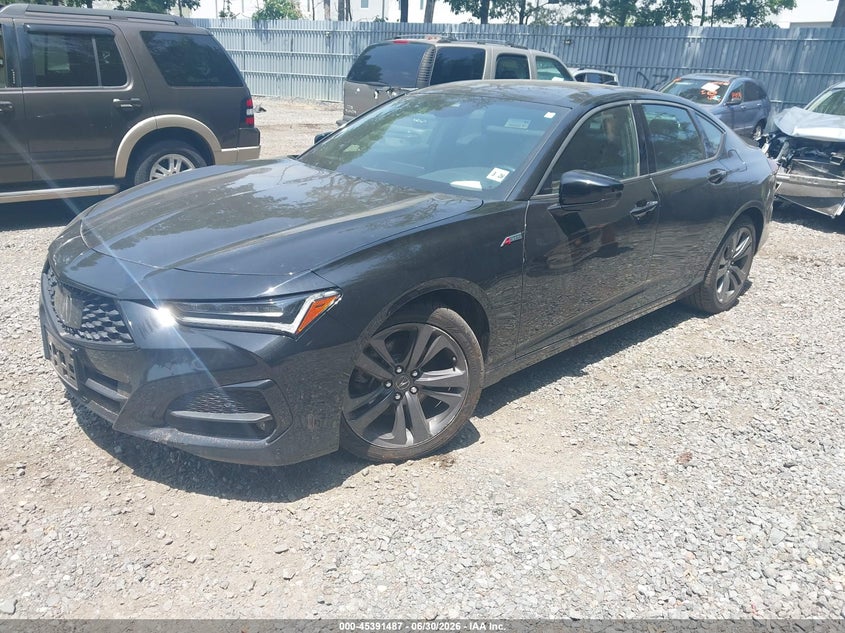 2022 Acura Tlx VIN 19UUB6F57NA000937 IAAI salvage auction — THEFT, Salvage (New Jersey), sold $14,975 on 2026-07-15 (photo 2)