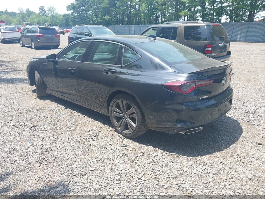 2022 Acura Tlx VIN 19UUB6F57NA000937 IAAI salvage auction — THEFT, Salvage (New Jersey), sold $14,975 on 2026-07-15 (photo 3)