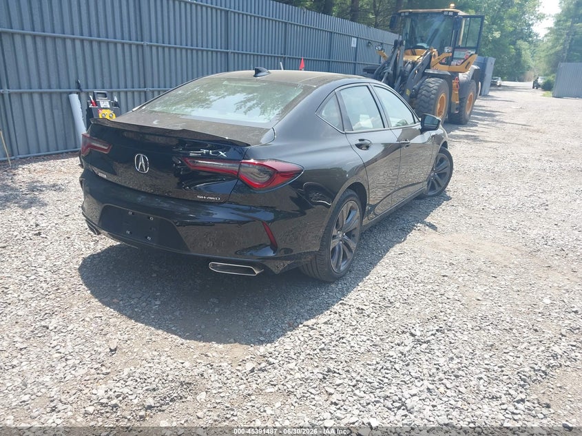 2022 Acura Tlx VIN 19UUB6F57NA000937 IAAI salvage auction — THEFT, Salvage (New Jersey), sold $14,975 on 2026-07-15 (photo 4)