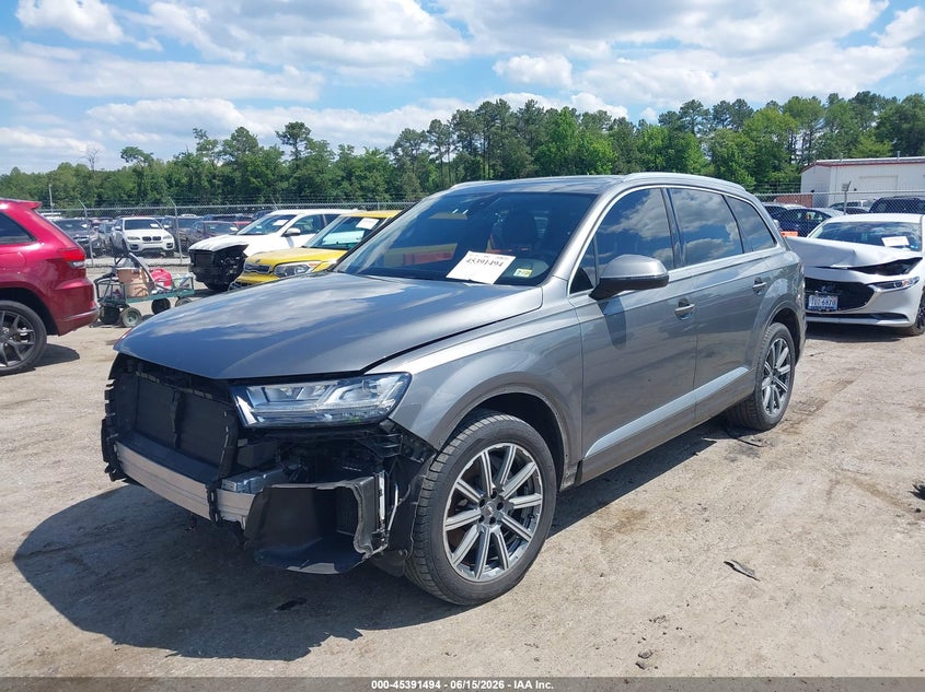 2018 Audi Q7 VIN WA1LAAF78JD027701 IAAI salvage auction — FRONT END, Salvage Title, sold $6,100 on 2026-07-24 (photo 2)