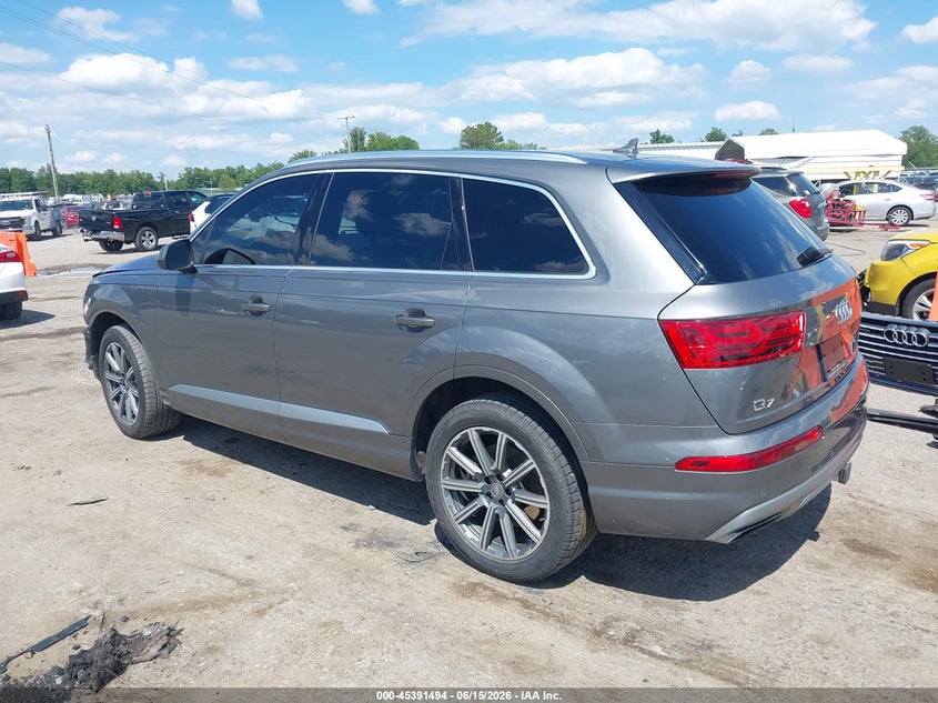 2018 Audi Q7 VIN WA1LAAF78JD027701 IAAI salvage auction — FRONT END, Salvage Title, sold $6,100 on 2026-07-24 (photo 3)