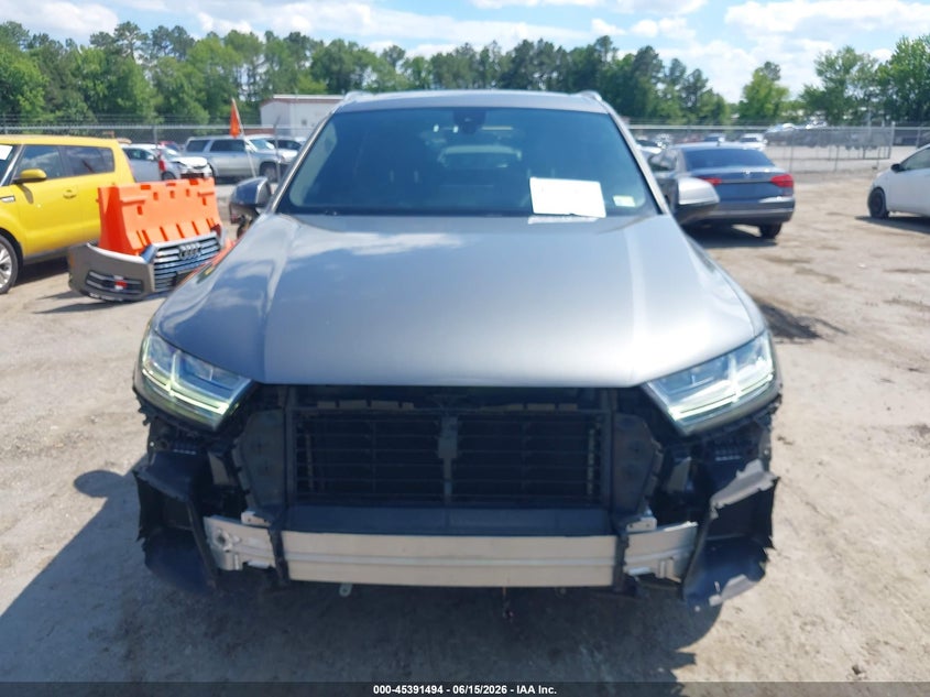 2018 Audi Q7 VIN WA1LAAF78JD027701 IAAI salvage auction — FRONT END, Salvage Title, sold $6,100 on 2026-07-24 (photo 6)