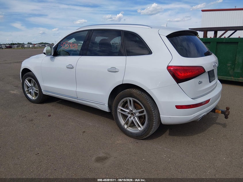 2015 Audi Q5 VIN WA1CMAFP2FA082791 IAAI salvage auction — FRONT END, Sf97 Salvage (Minnesota), sold $2,050 on 2026-08-24 (photo 3)