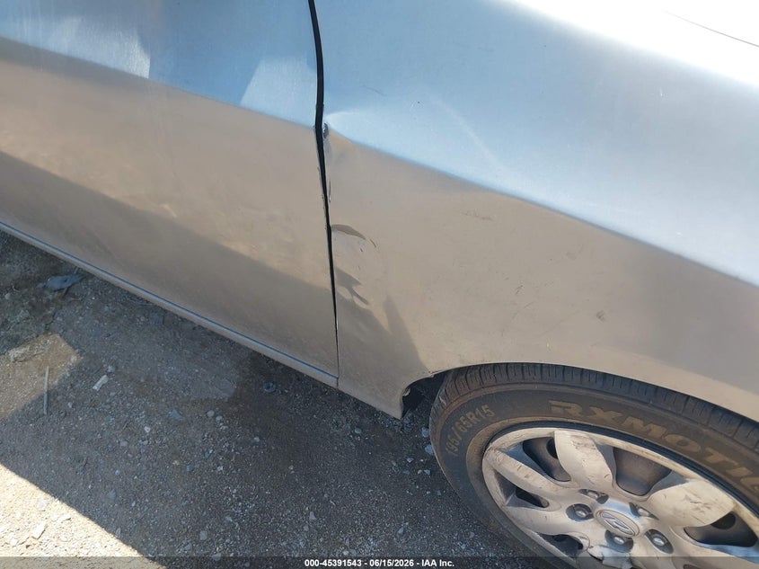 2008 Hyundai Elantra VIN KMHDU46D08U556641 IAAI salvage auction — RIGHT FRONT, Clear (Arizona), sold $25 on 2026-07-30 (photo 6)