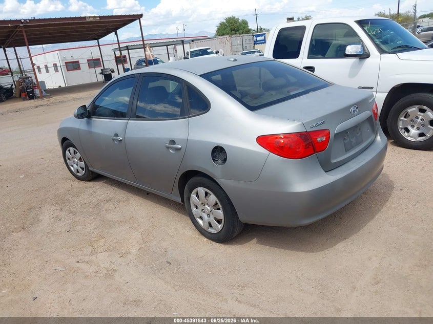 2008 Hyundai Elantra VIN KMHDU46D08U556641 IAAI salvage auction — RIGHT FRONT, Clear (Arizona), sold $25 on 2026-07-30 (photo 3)
