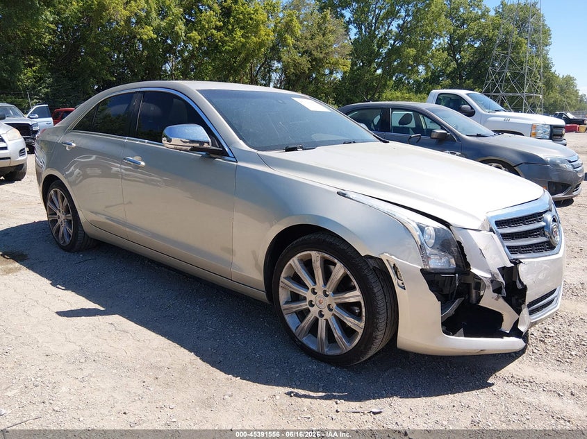 2014 Cadillac Ats VIN 1G6AH5RXXE0192435 IAAI salvage auction — FRONT END, Clear (Indiana), sold $1,000 on 2026-07-10 (photo 1)