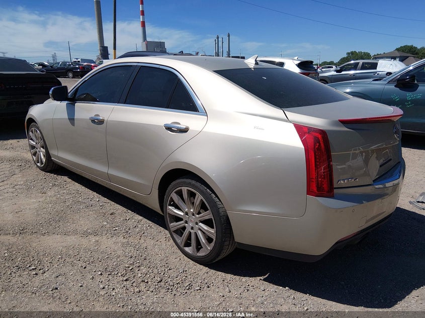 2014 Cadillac Ats VIN 1G6AH5RXXE0192435 IAAI salvage auction — FRONT END, Clear (Indiana), sold $1,000 on 2026-07-10 (photo 3)