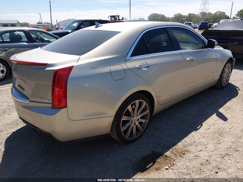2014 Cadillac Ats VIN 1G6AH5RXXE0192435 IAAI salvage auction — FRONT END, Clear (Indiana), sold $1,000 on 2026-07-10 (photo 4)