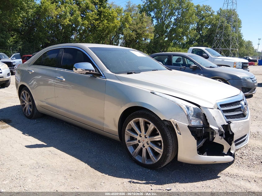 2014 Cadillac Ats VIN 1G6AH5RXXE0192435 IAAI salvage auction — FRONT END, Clear (Indiana), sold $1,000 on 2026-07-10 (photo 6)