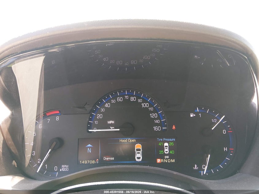 2014 Cadillac Ats VIN 1G6AH5RXXE0192435 IAAI salvage auction — FRONT END, Clear (Indiana), sold $1,000 on 2026-07-10 (photo 7)