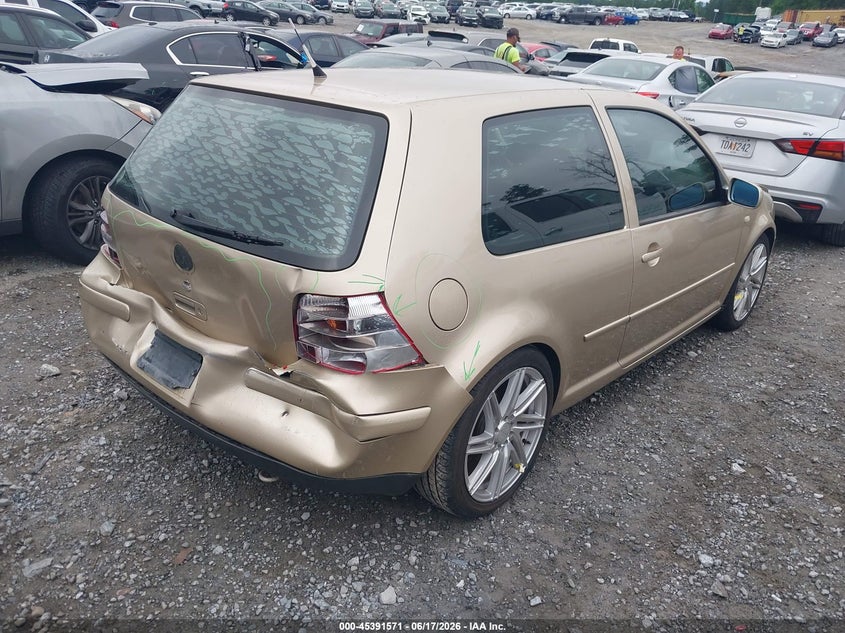 2001 Volkswagen Gti VIN WVWPG21J21W192257 IAAI salvage auction — ALL OVER, Salvage (Georgia), sold $175 on 2026-07-28 (photo 4)