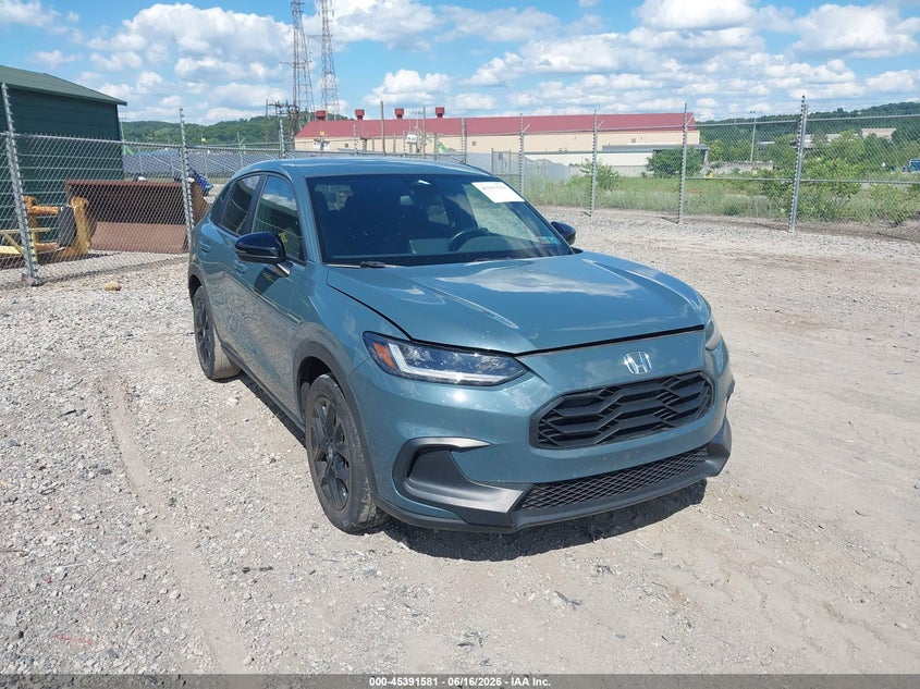 2023 Honda Hr-v VIN 3CZRZ2H59PM715417 IAAI salvage auction — LEFT REAR, Salvage (Pennsylvania), sold $7,850 on 2026-07-28 (photo 1)