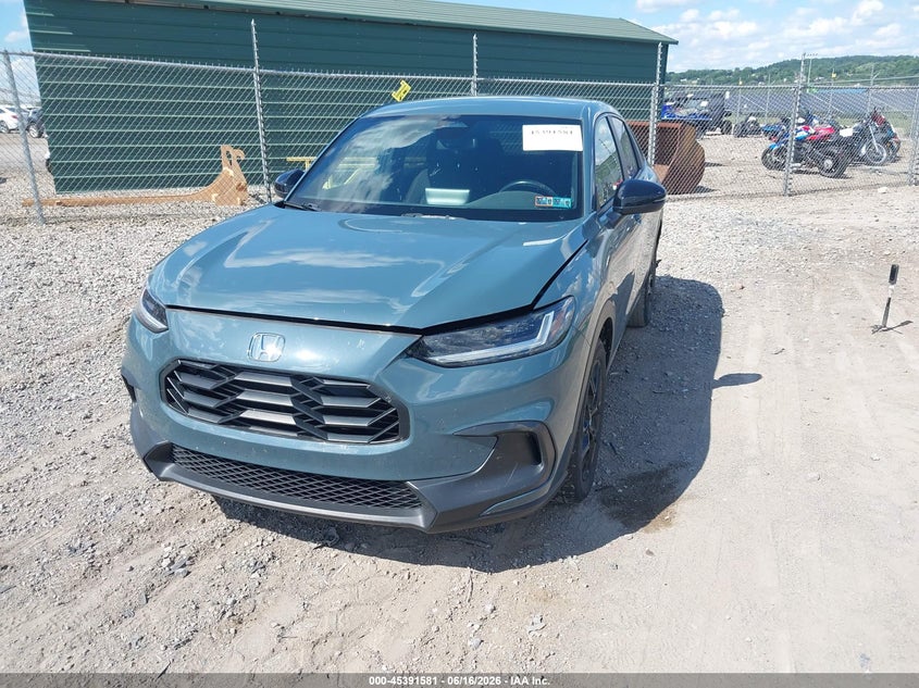 2023 Honda Hr-v VIN 3CZRZ2H59PM715417 IAAI salvage auction — LEFT REAR, Salvage (Pennsylvania), sold $7,850 on 2026-07-28 (photo 2)