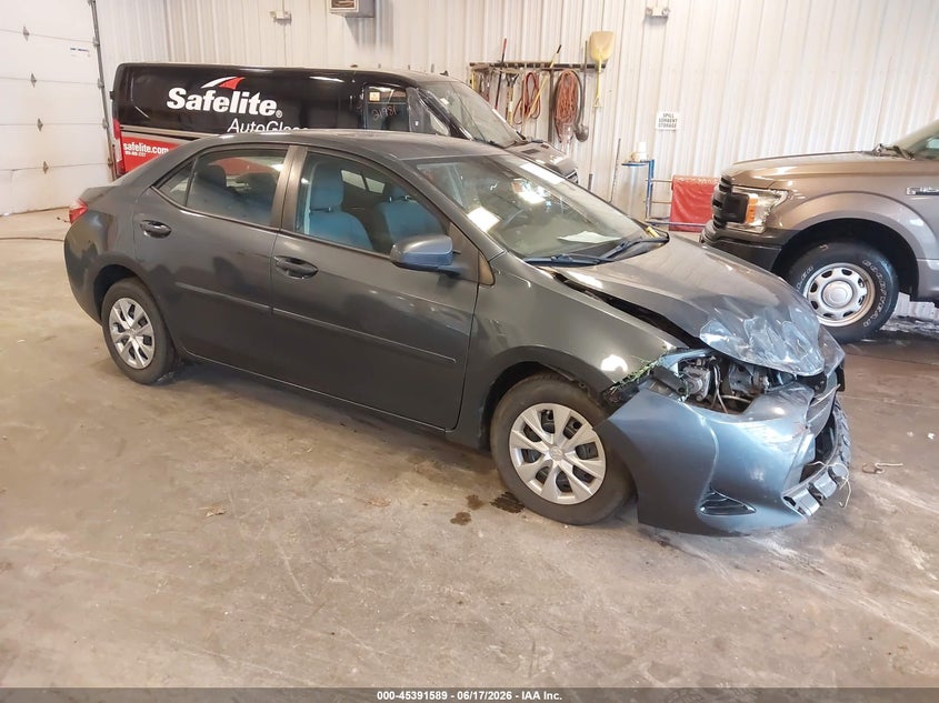 2018 Toyota Corolla VIN 2T1BURHE6JC060342 IAAI salvage auction — FRONT END, Clear (Michigan), sold $3,975 on 2026-08-03 (photo 1)