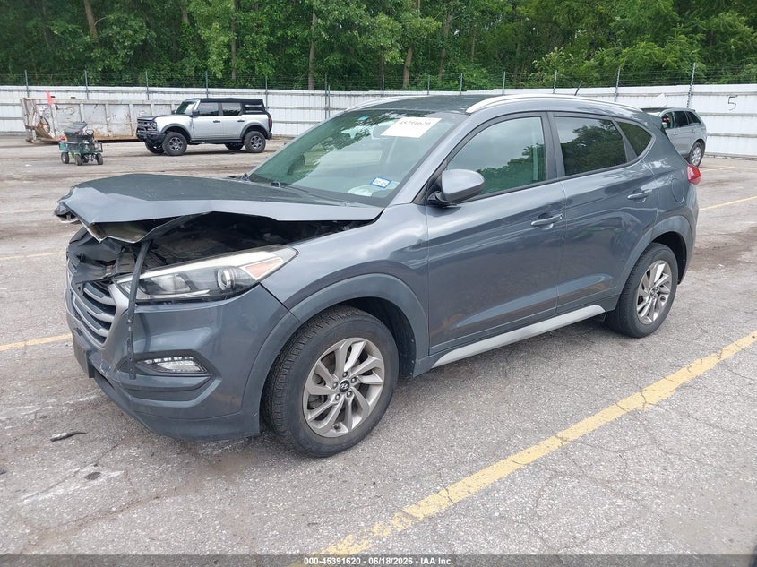 2017 Hyundai Tucson VIN KM8J33A40HU441707 IAAI salvage auction — FRONT END, Salvage Title, sold $3,350 on 2026-08-01 (photo 2)