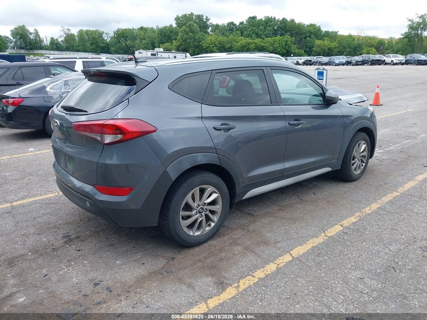 2017 Hyundai Tucson VIN KM8J33A40HU441707 IAAI salvage auction — FRONT END, Salvage Title, sold $3,350 on 2026-08-01 (photo 4)