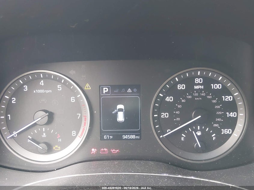 2017 Hyundai Tucson VIN KM8J33A40HU441707 IAAI salvage auction — FRONT END, Salvage Title, sold $3,350 on 2026-08-01 (photo 7)
