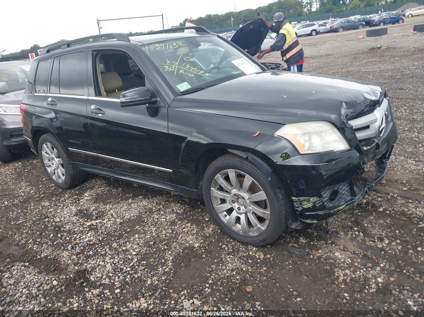 2012 Mercedes-benz Glk-klasse VIN WDCGG8HB8CF900381 IAAI salvage auction — FRONT END, Mv-907A (New York), sold $2,375 on 2026-07-07 (photo 1)