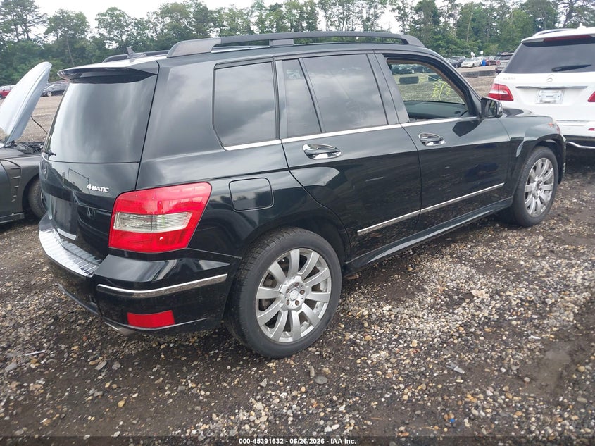2012 Mercedes-benz Glk-klasse VIN WDCGG8HB8CF900381 IAAI salvage auction — FRONT END, Mv-907A (New York), sold $2,375 on 2026-07-07 (photo 4)