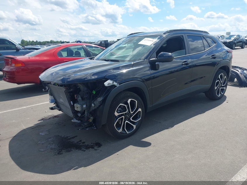 2025 Chevrolet Trax VIN KL77LJEP8SC052962 IAAI salvage auction — FRONT END, Salvage (North Carolina), sold $6,800 on 2026-07-15 (photo 2)