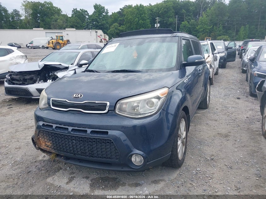 2016 Kia Soul VIN KNDJX3A50G7242803 IAAI salvage auction — ROLLOVER, Salvage (Georgia), sold $300 on 2026-07-28 (photo 2)