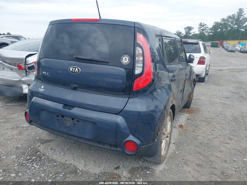 2016 Kia Soul VIN KNDJX3A50G7242803 IAAI salvage auction — ROLLOVER, Salvage (Georgia), sold $300 on 2026-07-28 (photo 4)