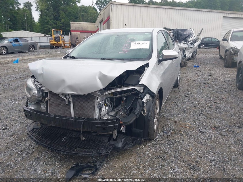 2016 Toyota Corolla VIN 5YFBURHE6GP413977 IAAI salvage auction — FRONT END, Salvage (Georgia), sold $2,600 on 2026-07-28 (photo 2)