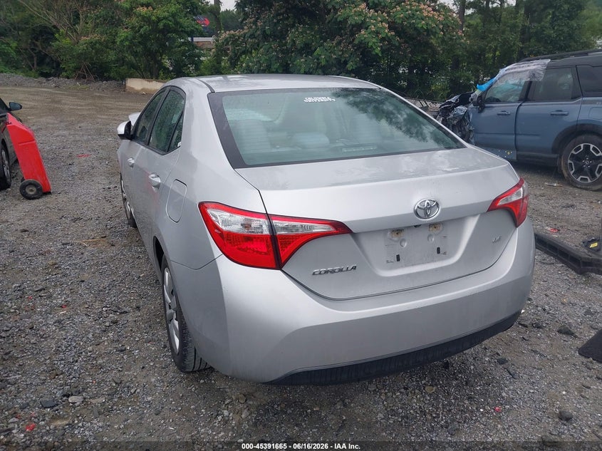 2016 Toyota Corolla VIN 5YFBURHE6GP413977 IAAI salvage auction — FRONT END, Salvage (Georgia), sold $2,600 on 2026-07-28 (photo 3)
