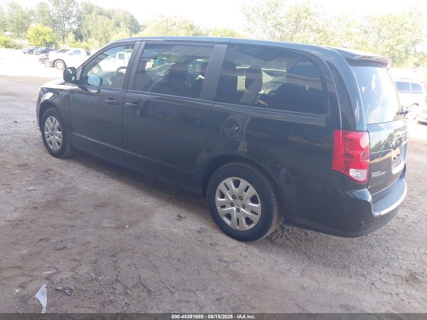 2018 Dodge Grand caravan VIN 2C4RDGBG2JR296581 IAAI salvage auction — FRONT END, Sf97 (Minnesota), sold $7,325 on 2026-08-11 (photo 3)