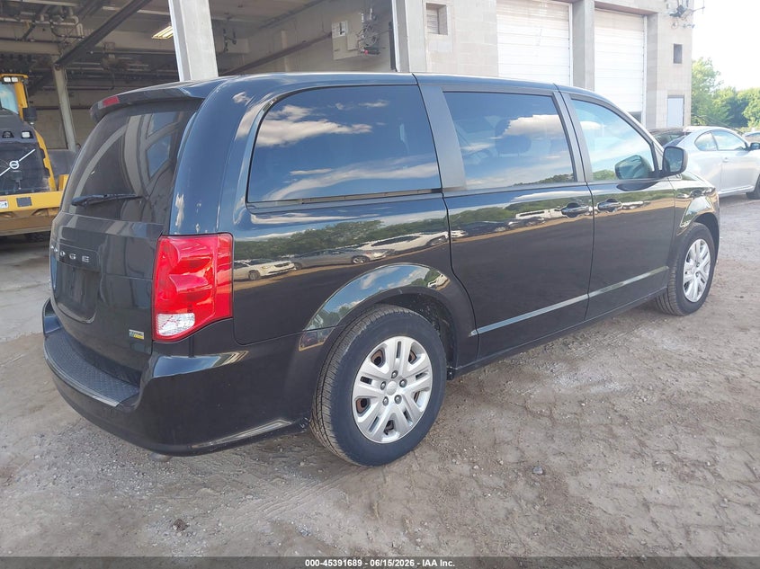 2018 Dodge Grand caravan VIN 2C4RDGBG2JR296581 IAAI salvage auction — FRONT END, Sf97 (Minnesota), sold $7,325 on 2026-08-11 (photo 4)