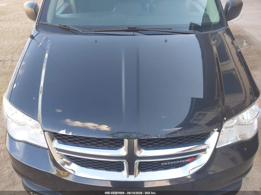 2018 Dodge Grand caravan VIN 2C4RDGBG2JR296581 IAAI salvage auction — FRONT END, Sf97 (Minnesota), sold $7,325 on 2026-08-11 (photo 6)